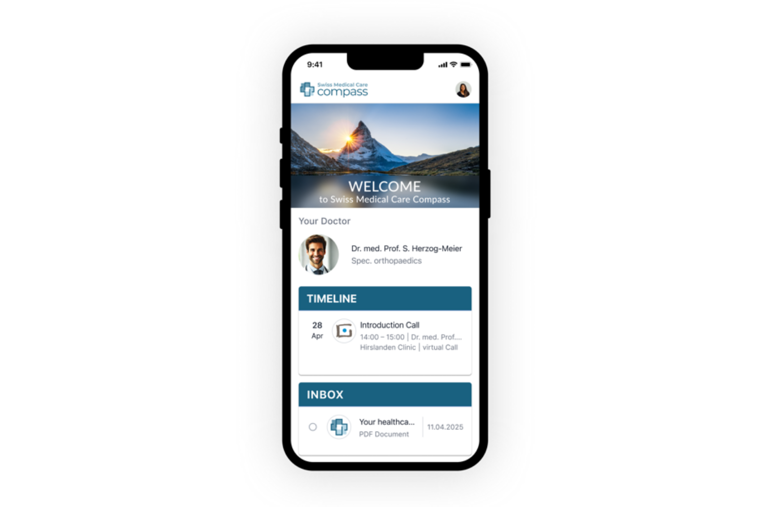 Welcome Screen